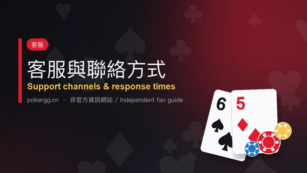GGPoker support and FAQ